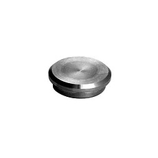 Abdeckkappen aus Edelstahl d=20mm Zapfen.