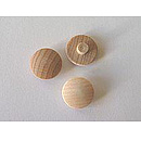 50 St�ck Spaxkappen in Kiefer BIT 3,farblos endlackiert.